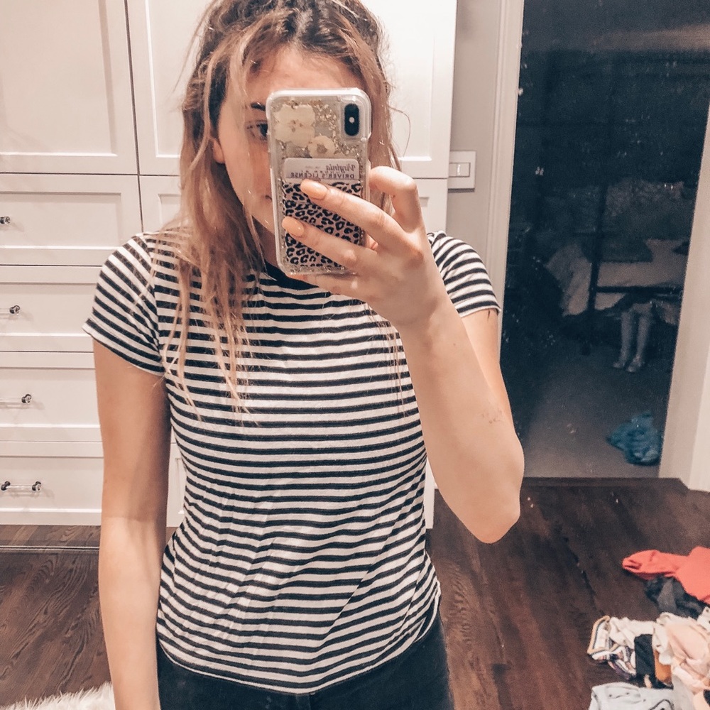 Striped tee